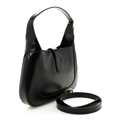Gucci Boarded Dyana Lux Calfskin Small Jackie 1961 Hobo Black 3 of 10