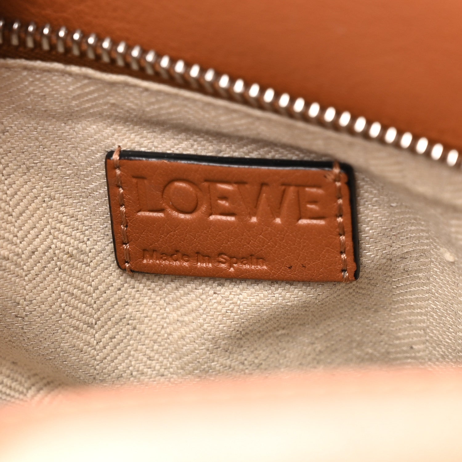 Loewe Calfskin Small Puzzle Bag Tan 6 of 11