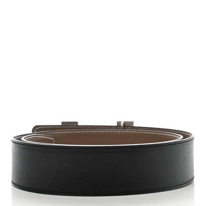 Hermes Box Swift 42mm Constance H Belt 85 Etoupe Black 2 of 11