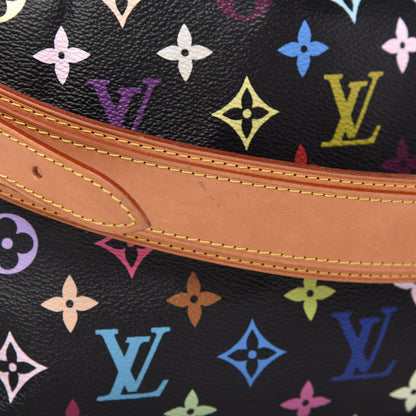 Louis Vuitton Monogram Multicolor Petit Noe Black 10 of 10