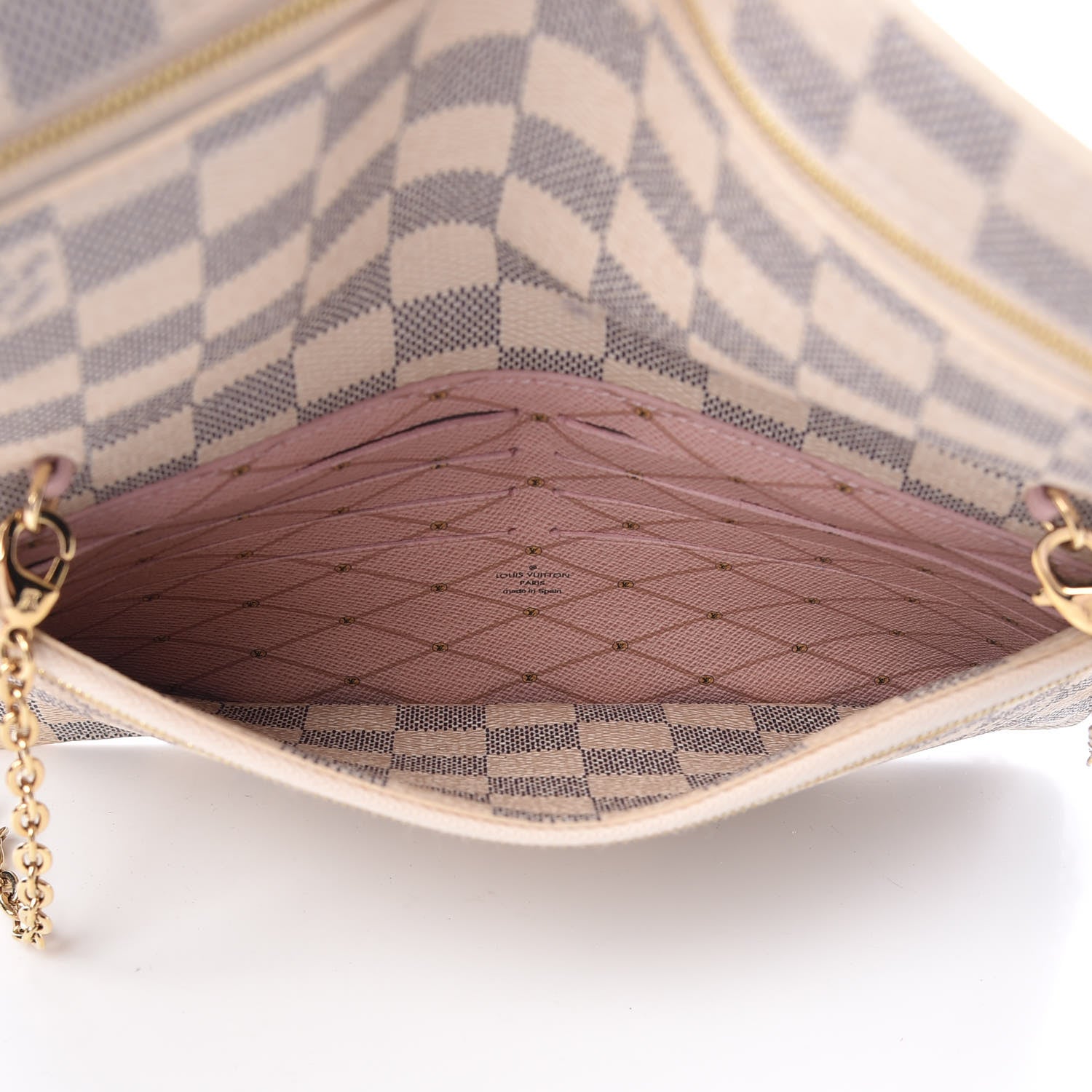 Louis Vuitton Damier Azur Summer Trunks Pochette Weekend 5 of 7