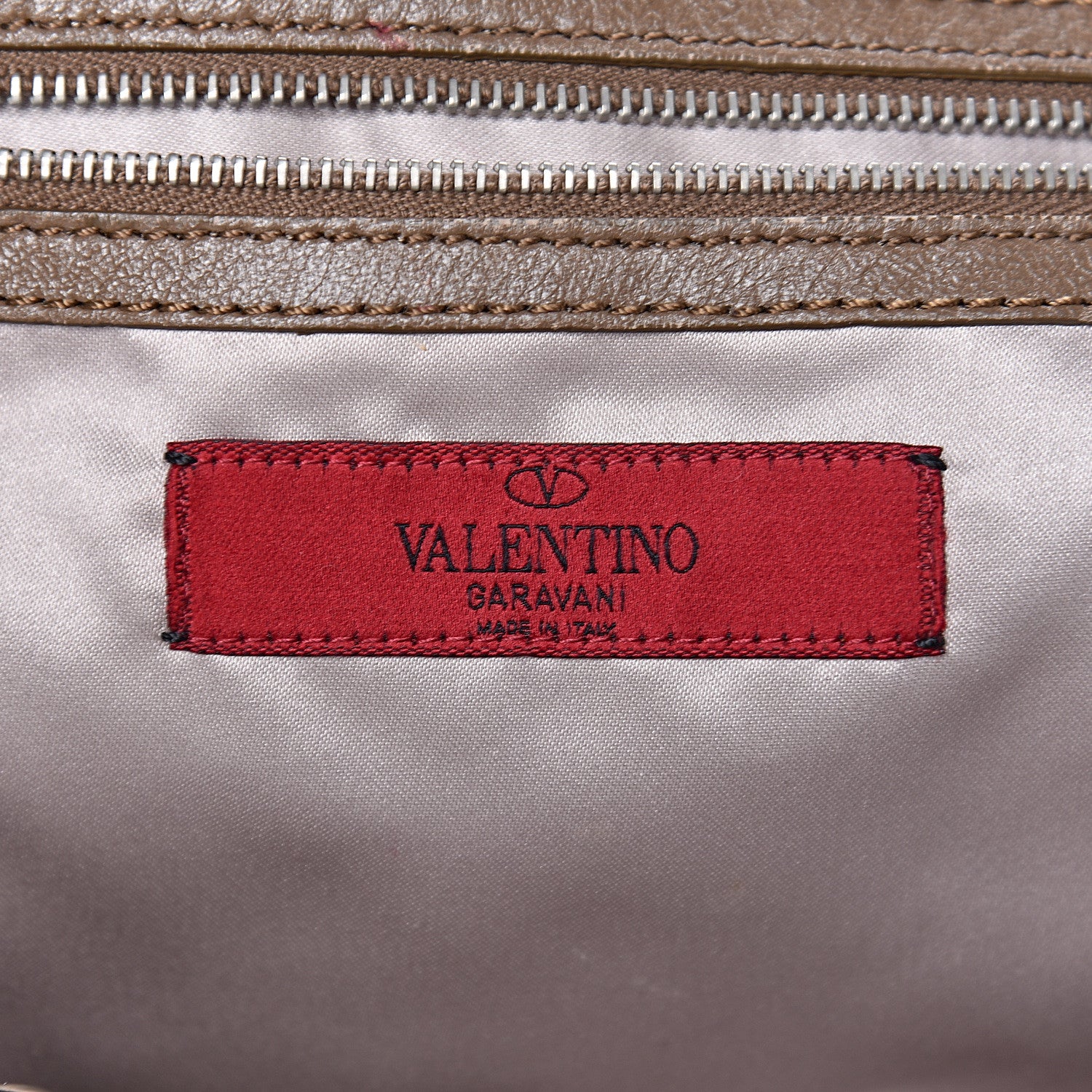 Valentino Garavani Sequin Petale Tote Tan 6 of 13