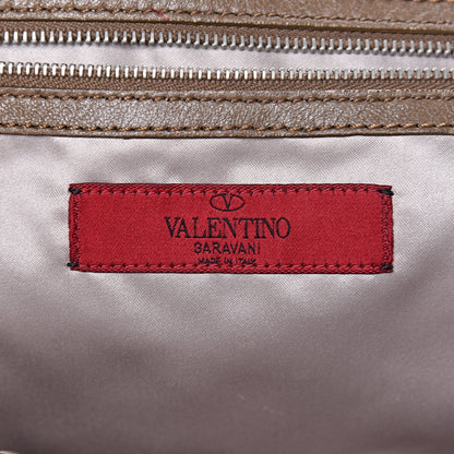 Valentino Garavani Sequin Petale Tote Tan 6 of 13