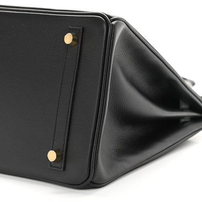 Hermes Epsom Birkin 30 Black 9 of 10