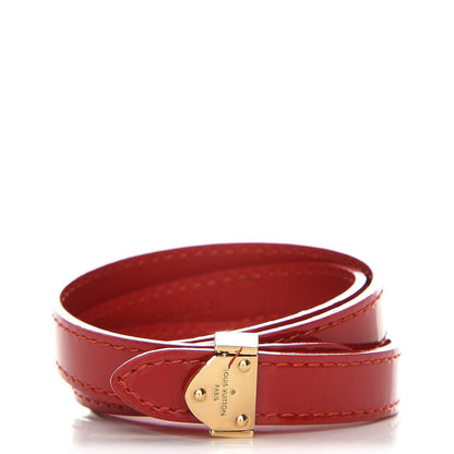Louis Vuitton Patent Box It Bracelet 17 Red 1 of 8