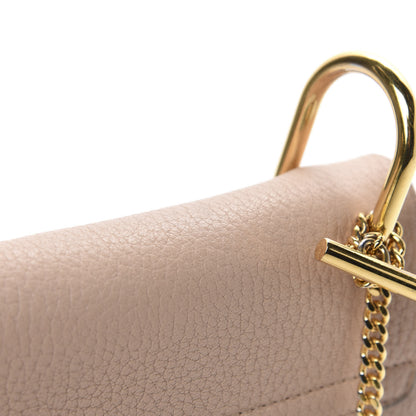 Chloe Grained Lambskin Drew Shoulder Bag Abstract White 9 of 14