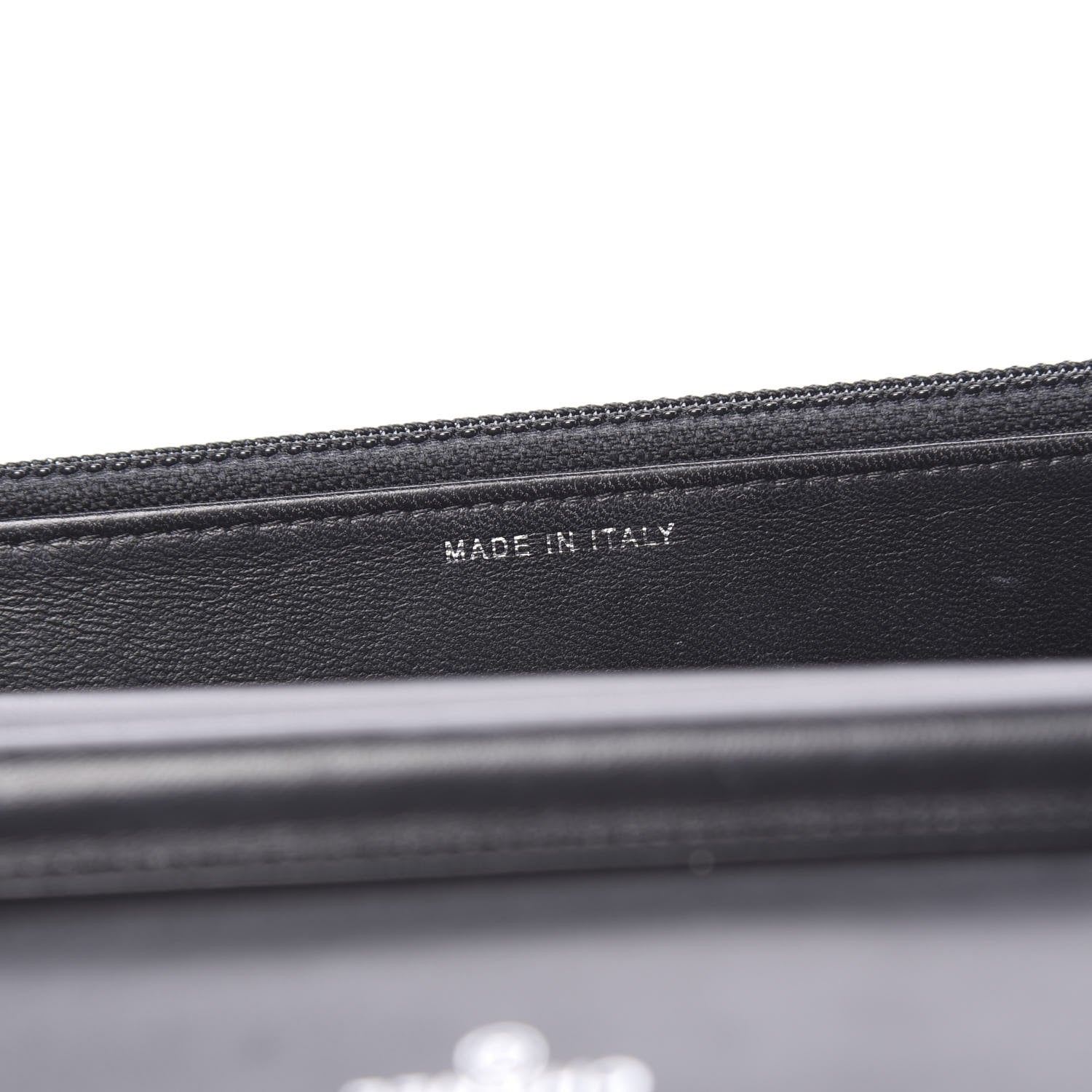 Chanel Lambskin Quilted Boy Wallet On Chain WOC Black 6 of 11