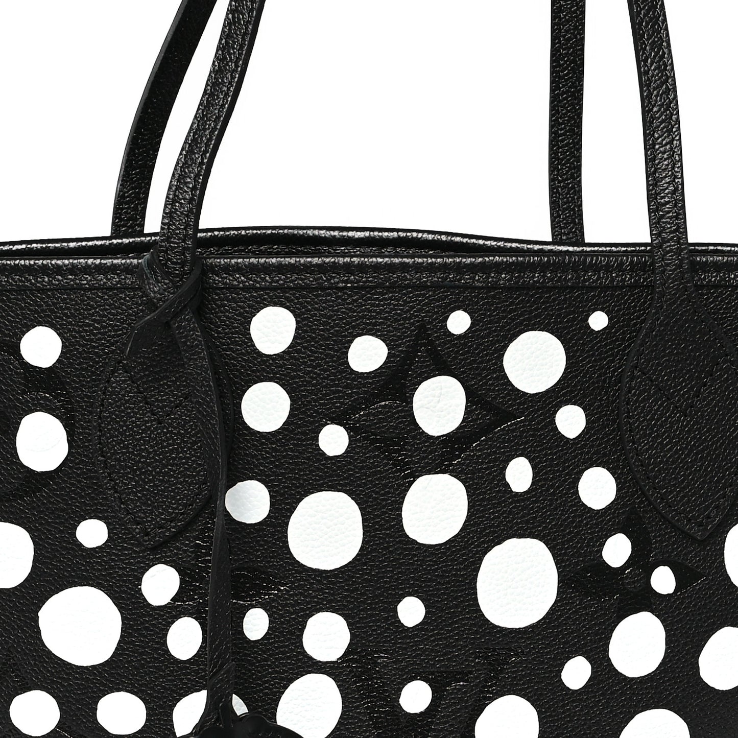 LV X YK Empreinte Neverfull MM Black White