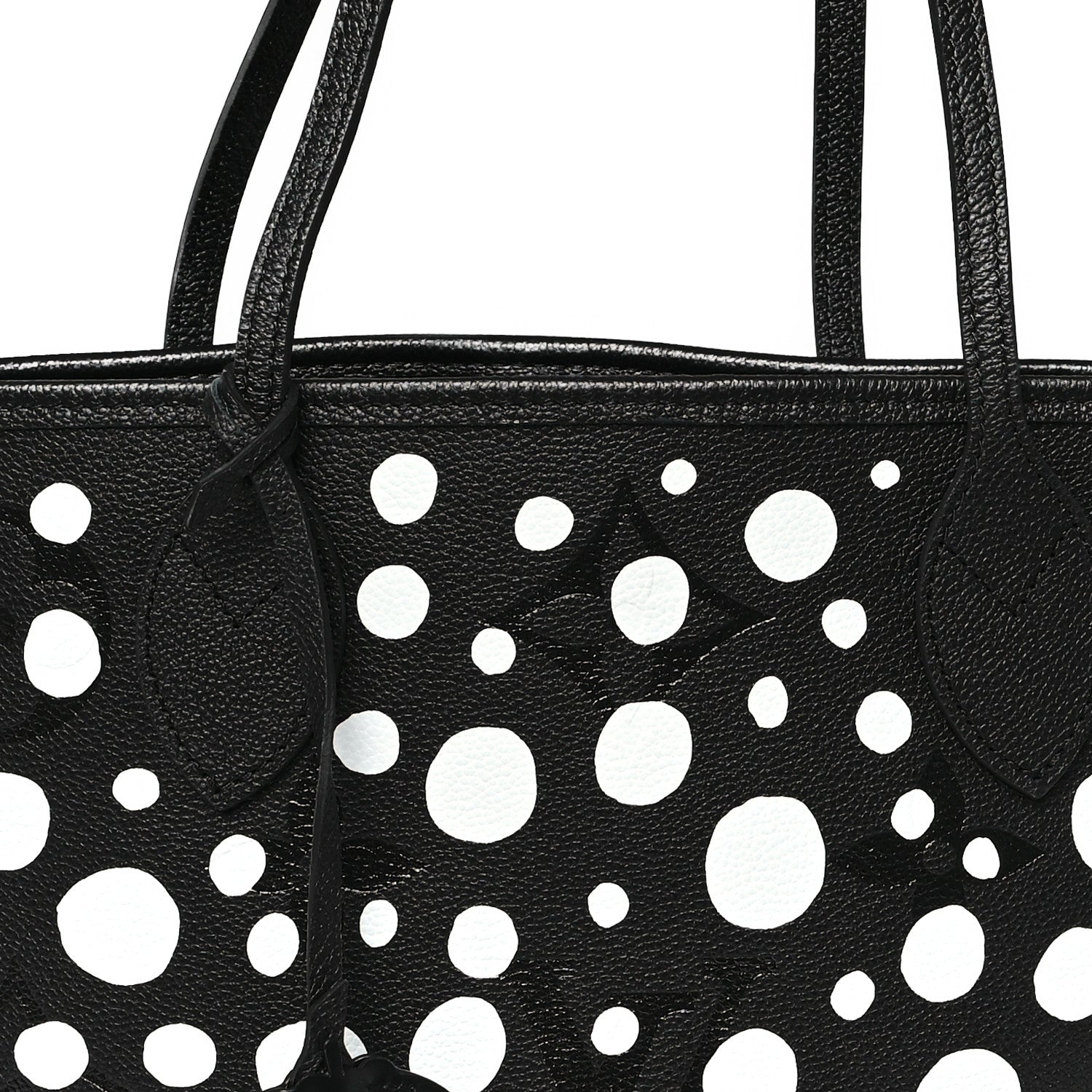 Louis Vuitton LV X YK Empreinte Neverfull MM Black White 9 of 11