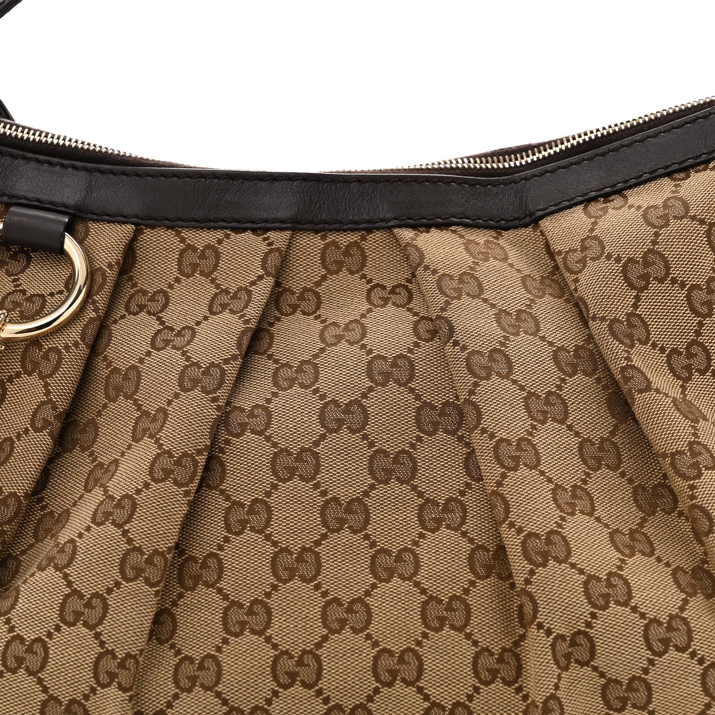 Monogram Medium Sukey Hobo Dark Brown