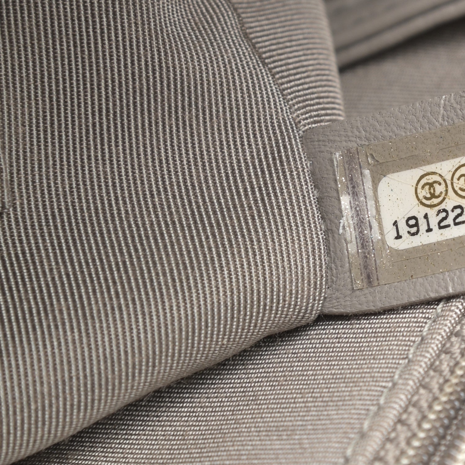 Chanel Lambskin Quilted Large Boy Flap Grey 7 of 10
