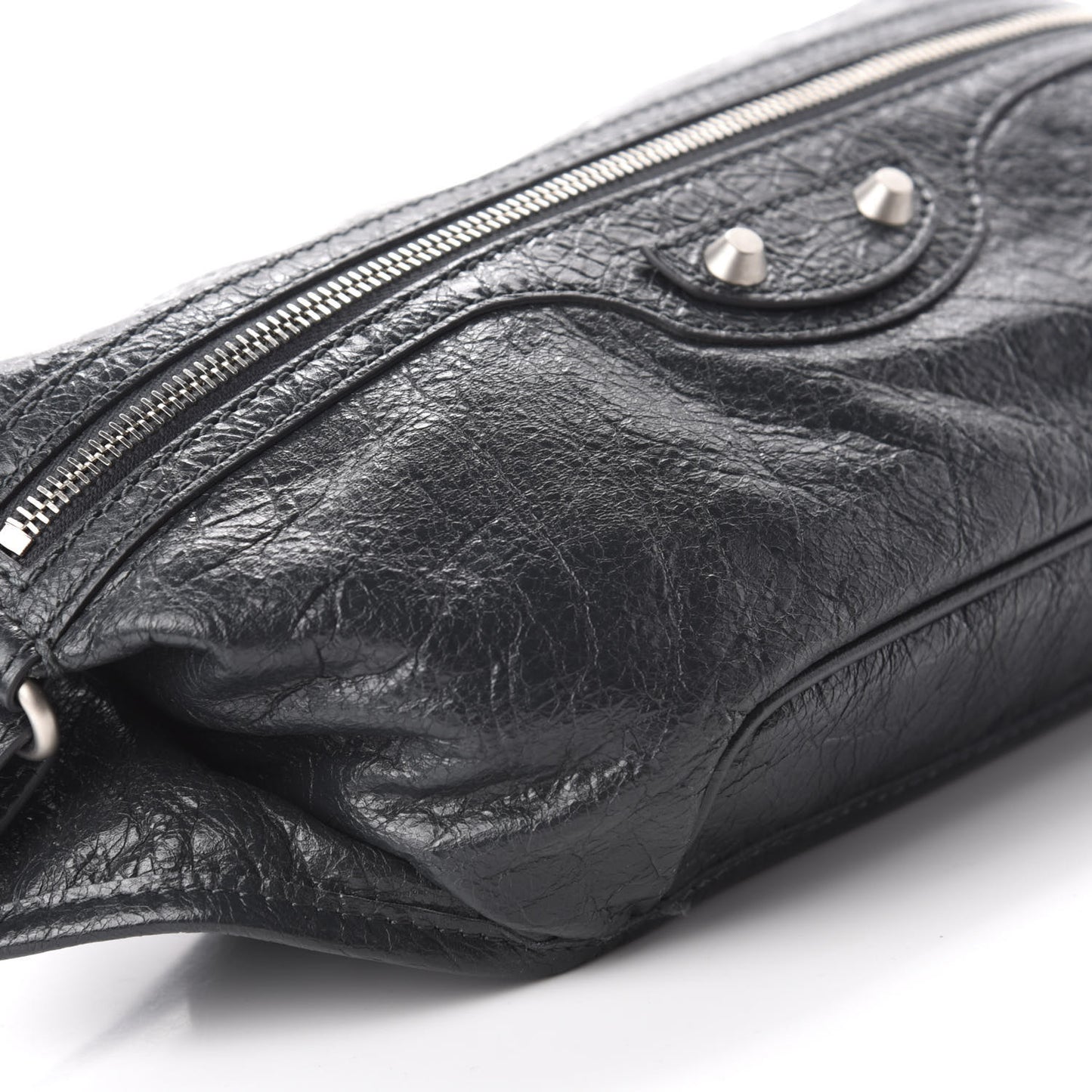 Lambskin Classic Hardware Neo Lift Hip Blag Black