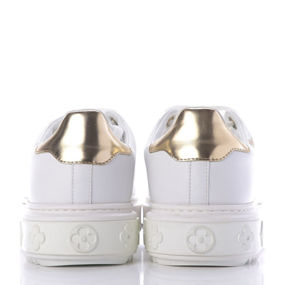 Louis Vuitton Calfskin Time Out Sneakers 41 White 5 of 10