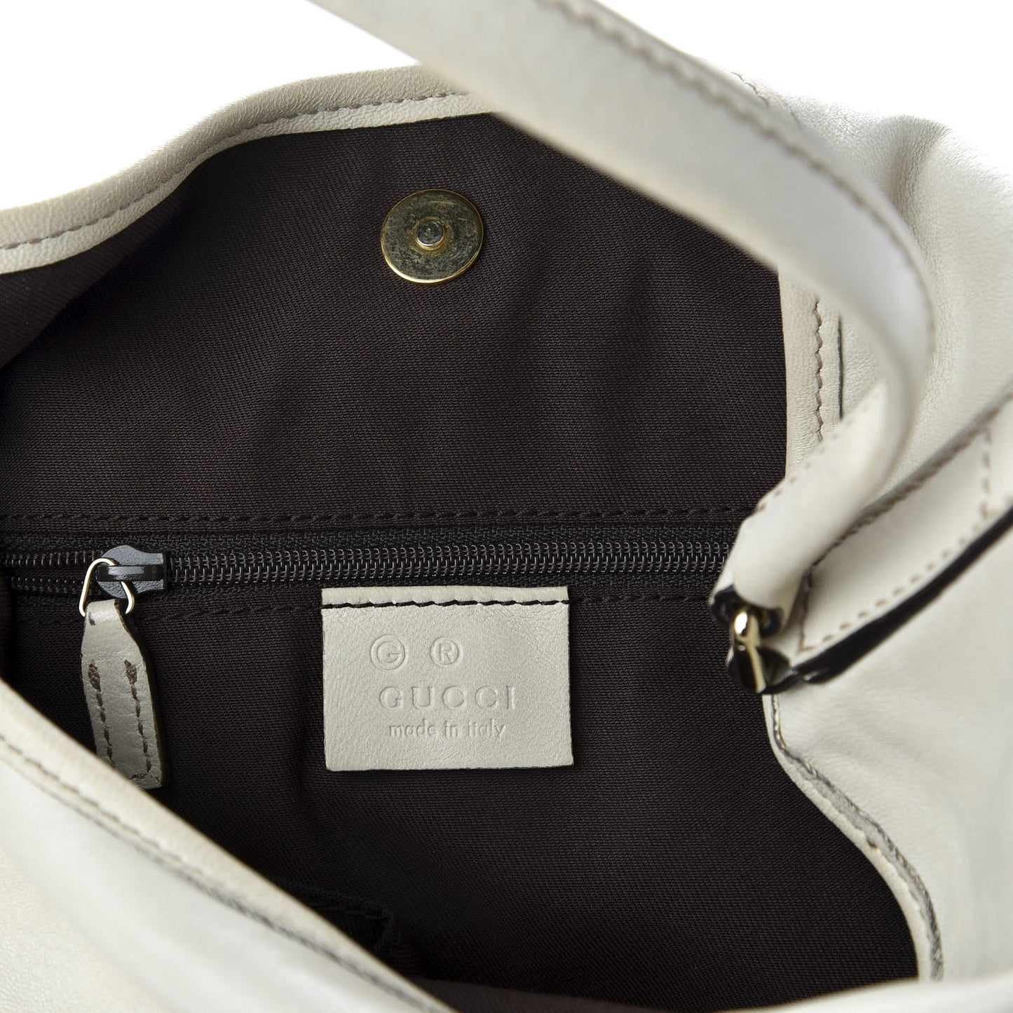 Calfskin Medium New Britt Hobo Off White