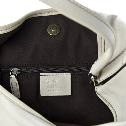 Gucci Calfskin Medium New Britt Hobo Off White 8 of 10