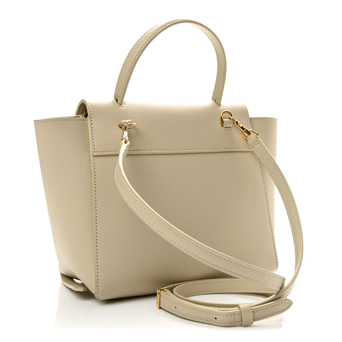 Celine Grained Calfskin Nano Belt Bag Pampa 3 of 11