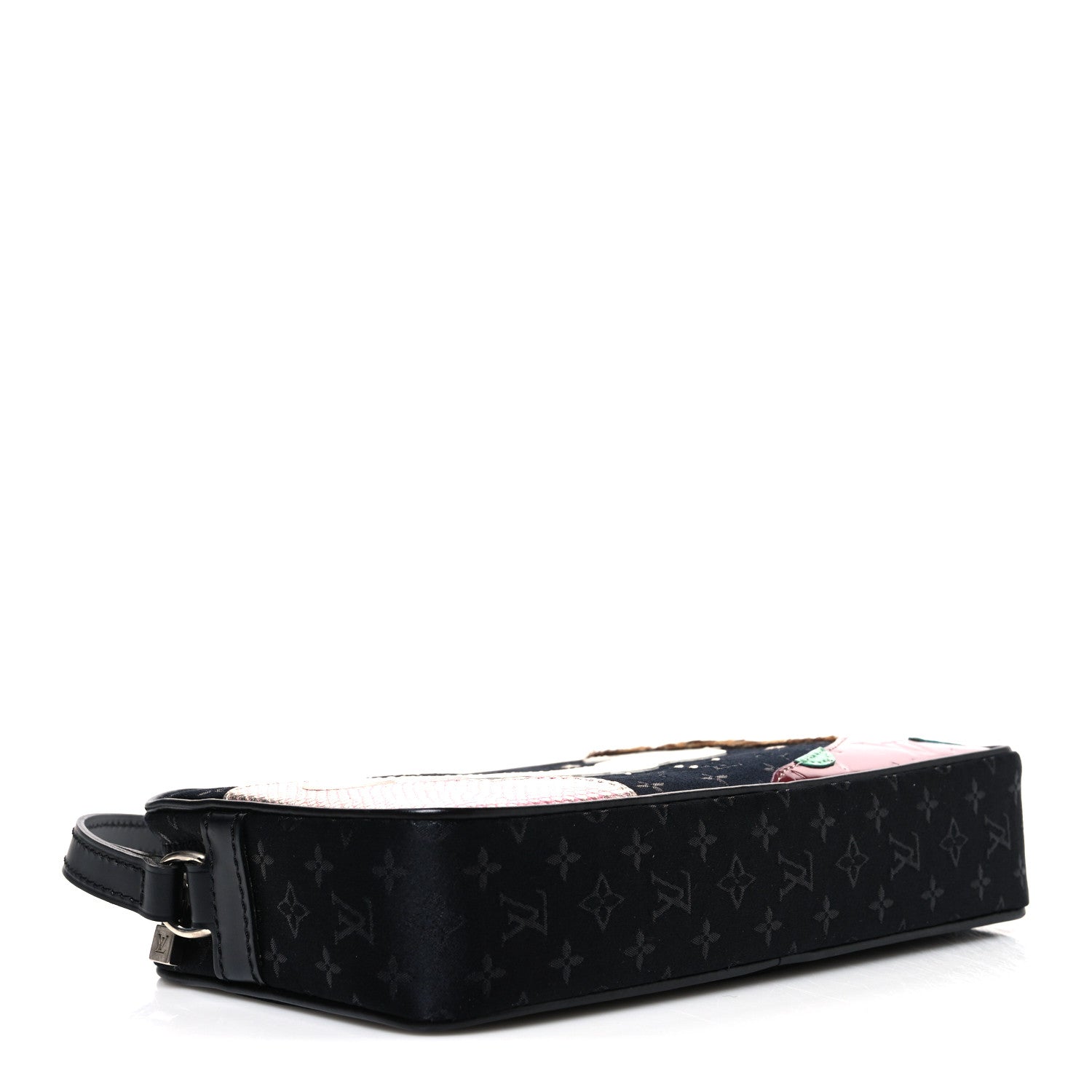 Louis Vuitton Satin Mini Monogram Conte De Fees Pochette Black 3 of 9