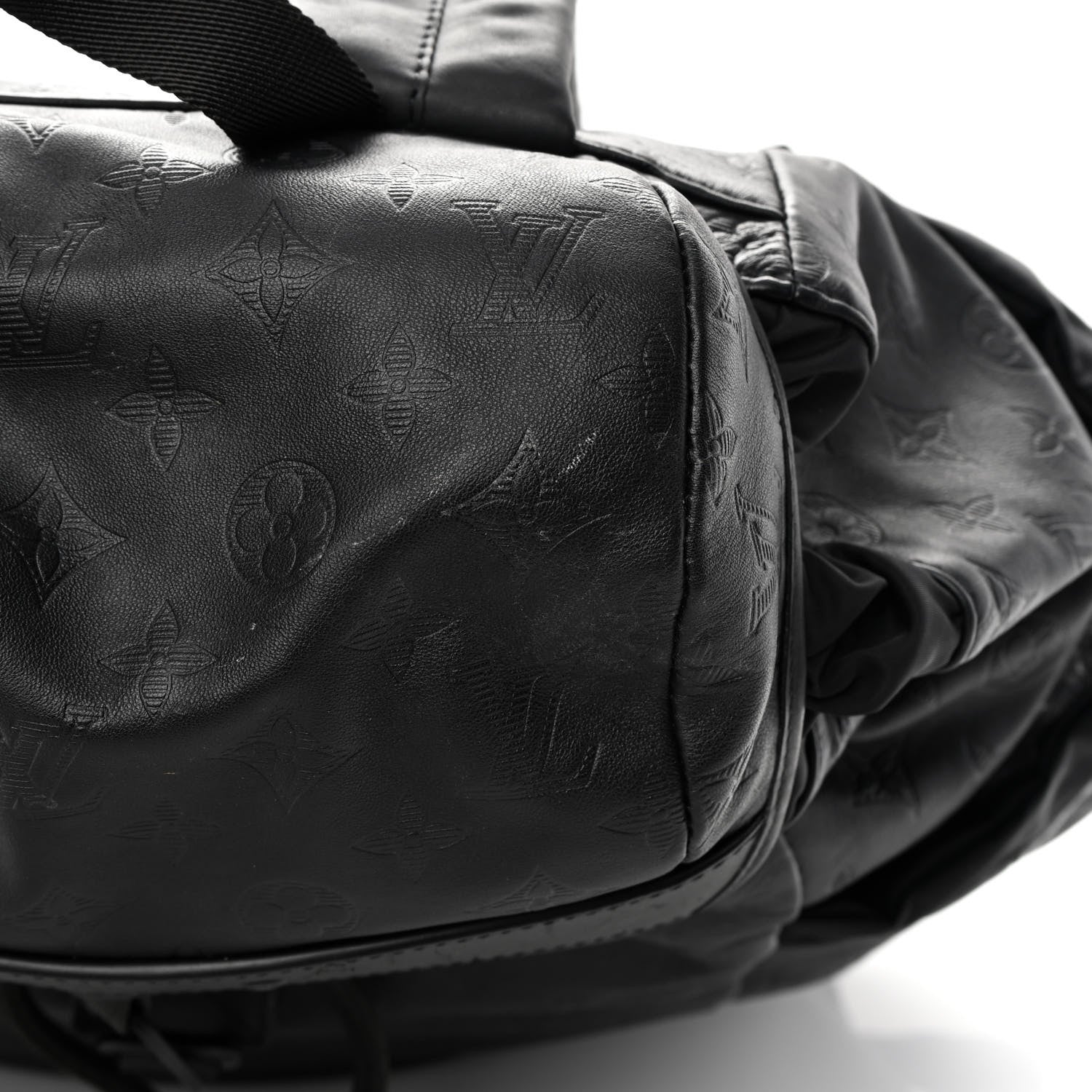 Louis Vuitton Calfskin Monogram Shadow Discovery Backpack Black 20 of 20
