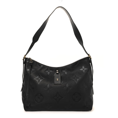 Louis Vuitton Empreinte Monogram Giant CarryAll MM Black 1 of 10