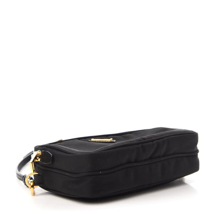 Prada Tessuto Nylon Mini Camera Crossbody Bag Black 4 of 9