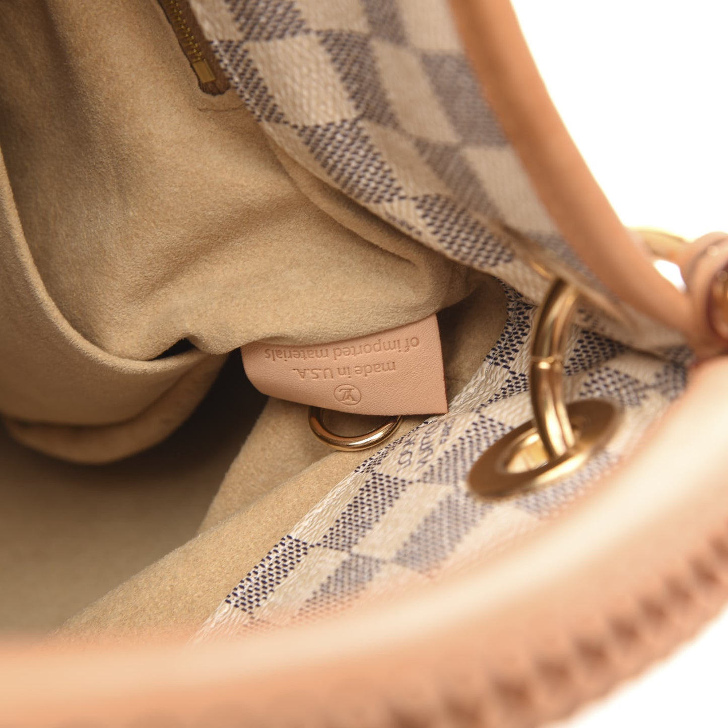 Damier Azur Artsy MM