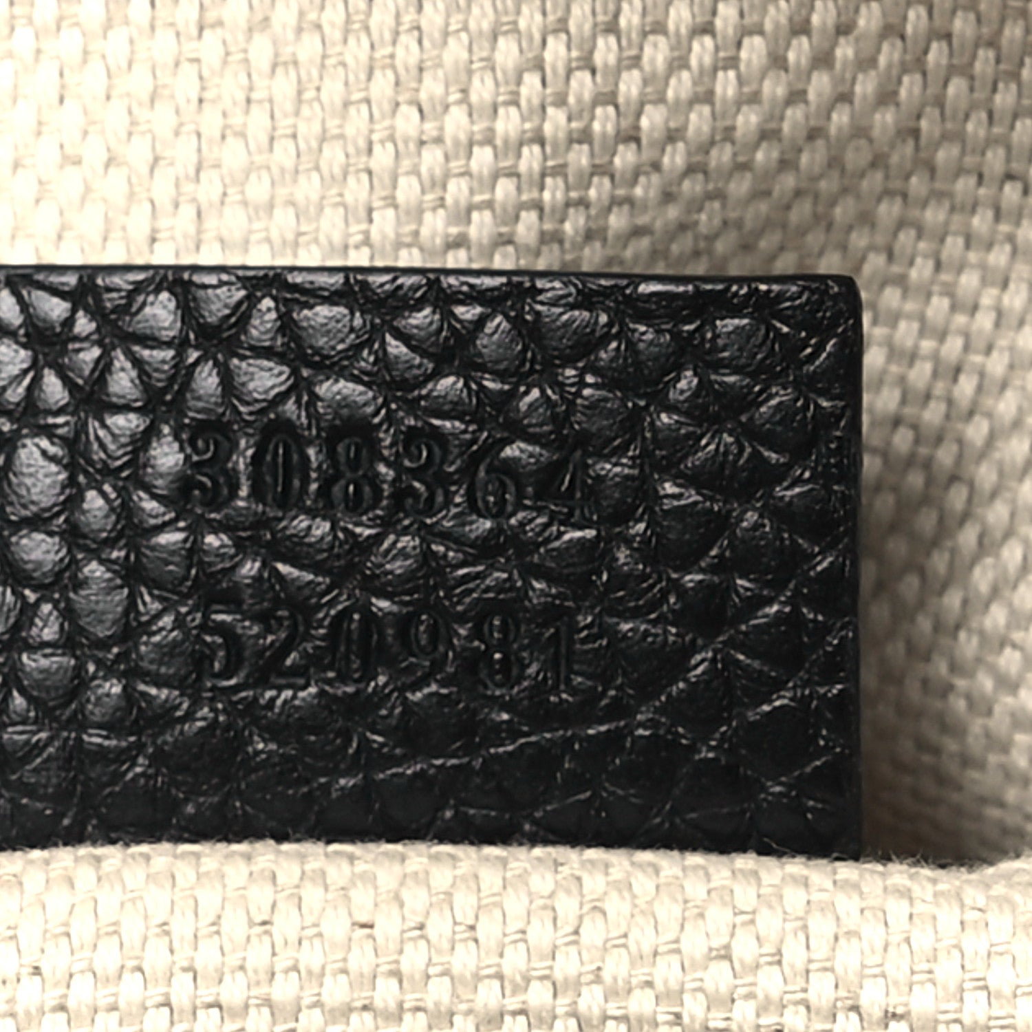 Gucci Pebbled Calfskin Small Soho Disco Bag Black 7 of 10