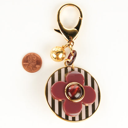 Louis Vuitton Rayures Bag Charm Purple 2 of 5