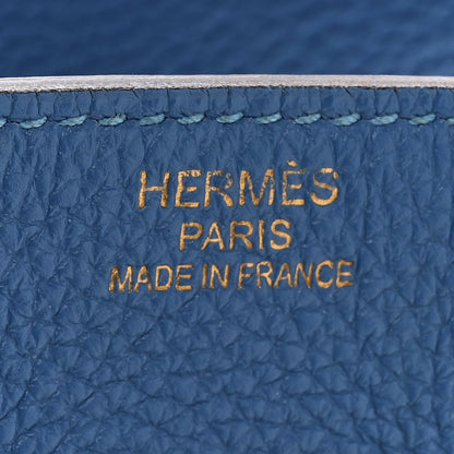 Hermes Togo Birkin 35 Bleu Azteque 6 of 18