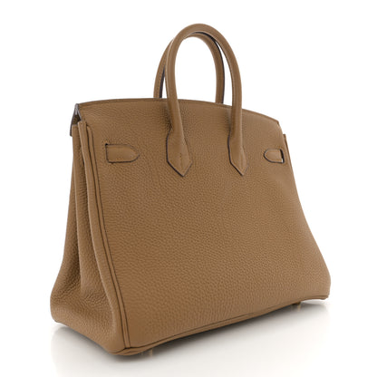 Hermes Togo Birkin 25 Bronze Dore 3 of 10