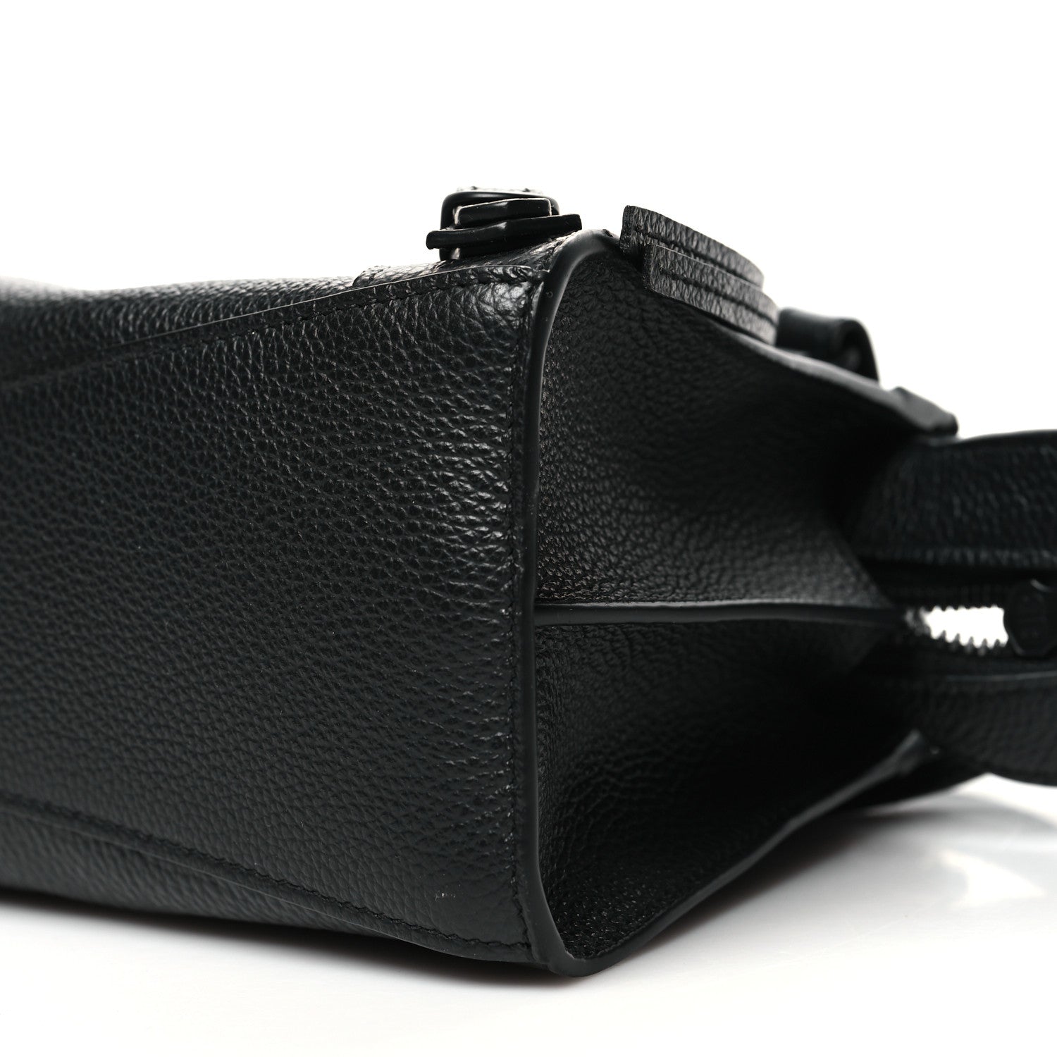 Balenciaga Grained Calfskin Neo Classic Black Hardware Mini City Black 9 of 9