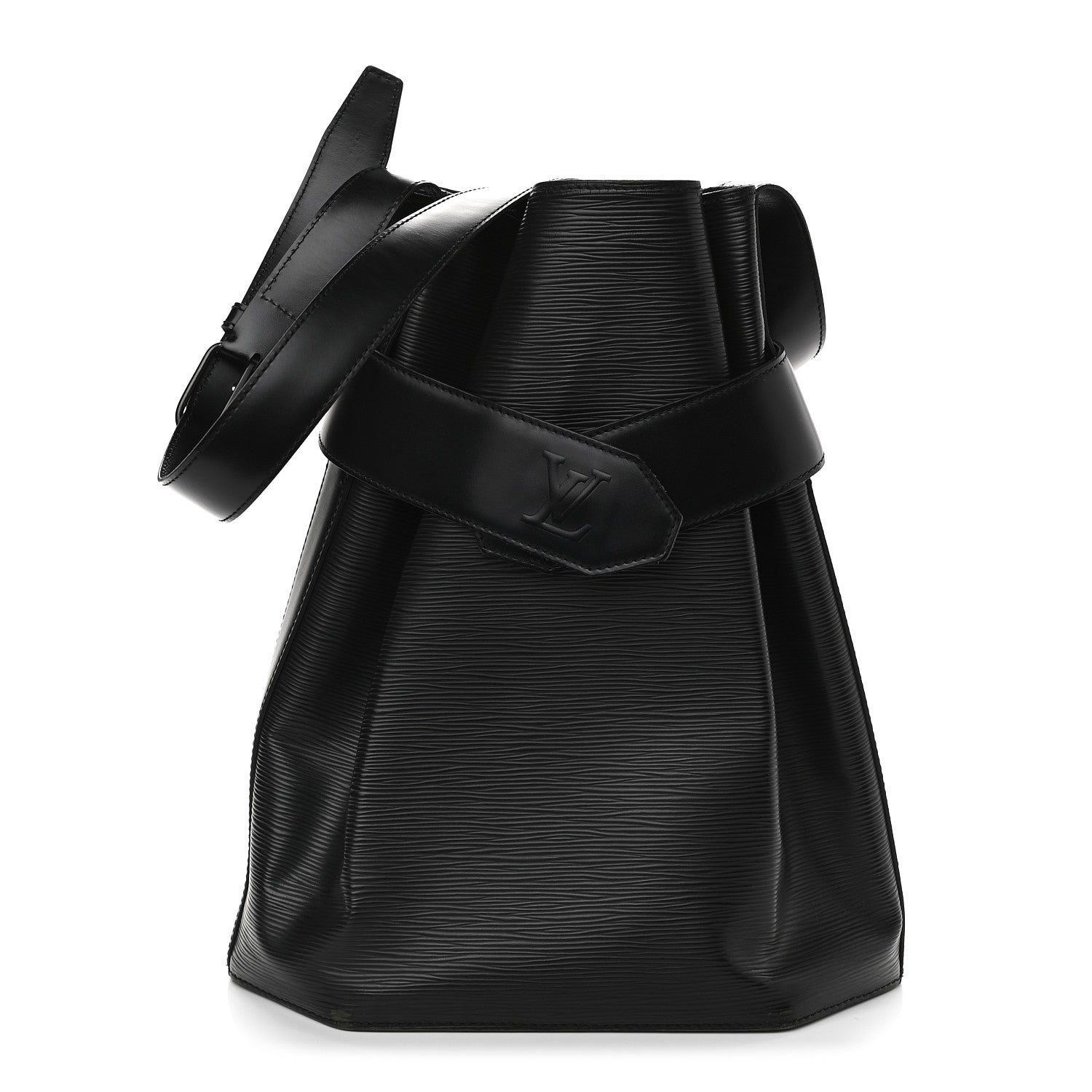 Louis Vuitton Epi Sac D'Epaule GM Black 1 of 9