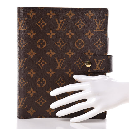 Louis Vuitton Monogram Large Ring Agenda Cover 2 of 7