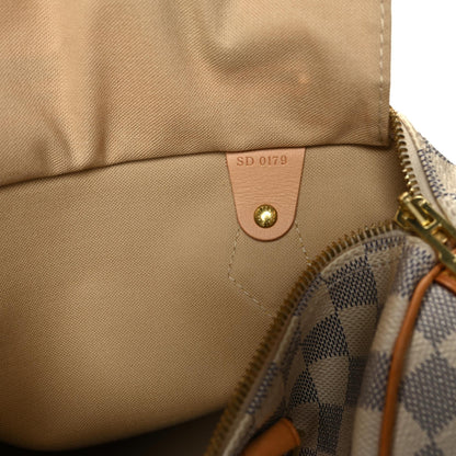 Louis Vuitton Damier Azur Speedy Bandouliere 30 7 of 12