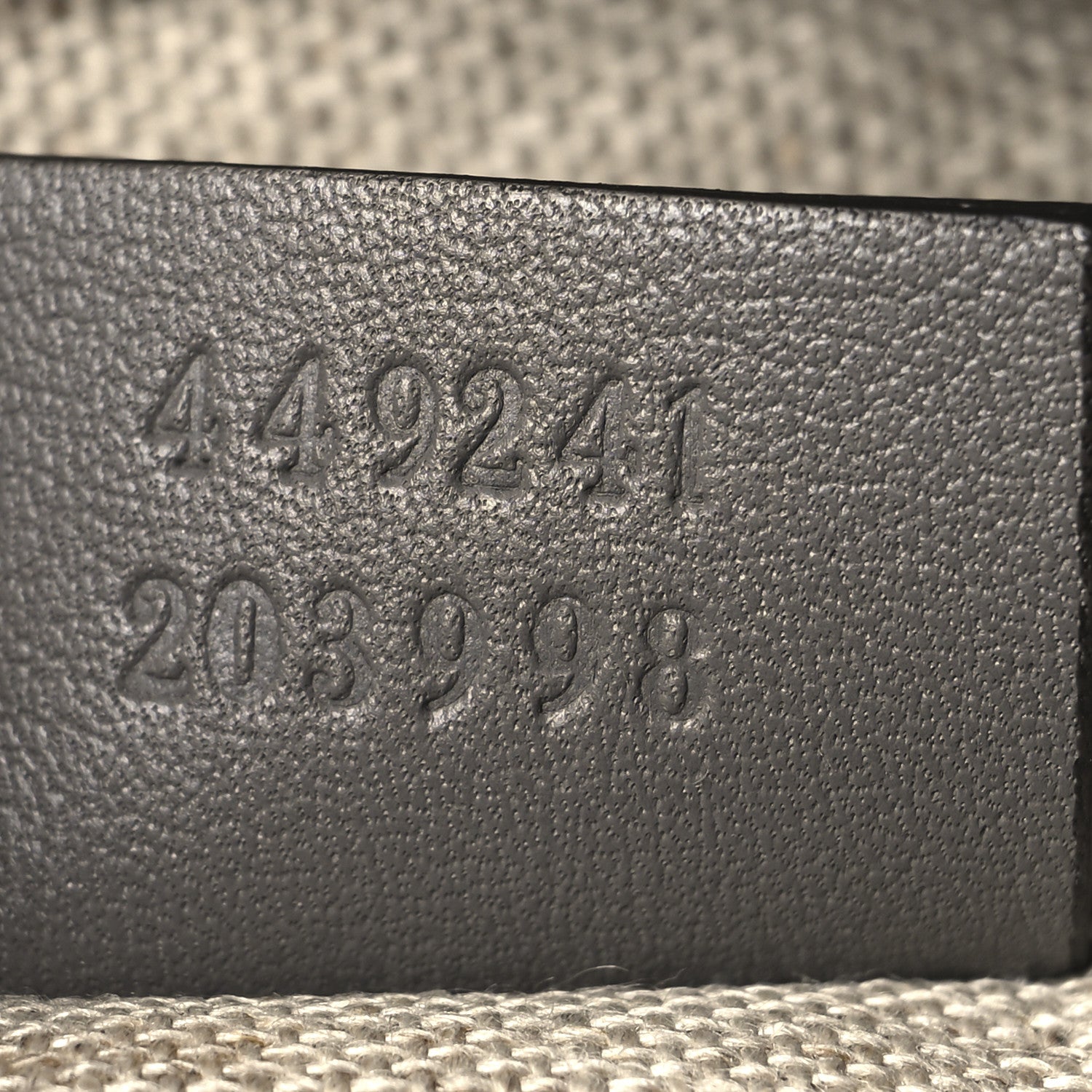 Gucci Microguccissima Small Bree Tote Graphite 7 of 12