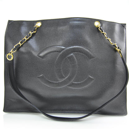 Chanel Caviar Jumbo Shoulder Bag Black 1 of 9