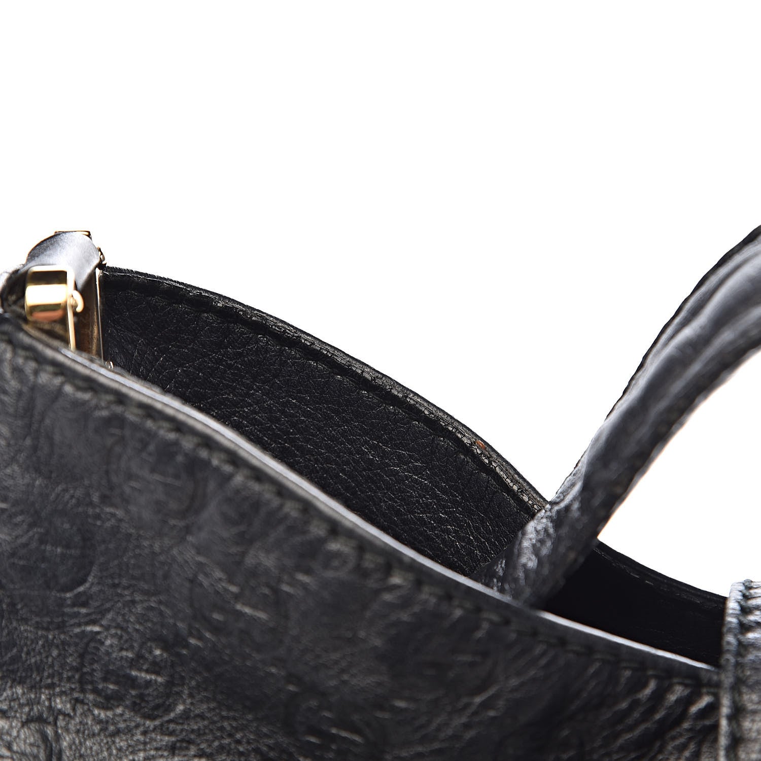 Gucci Guccissima Large New Ladies Web Hobo Black 15 of 20