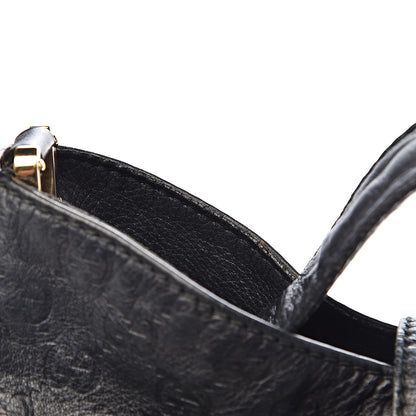 Gucci Guccissima Large New Ladies Web Hobo Black 15 of 20