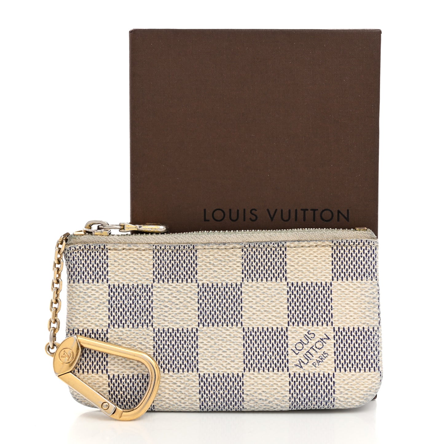 Damier Azur Key Pouch