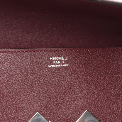Hermes Evercolor Fortunio Clutch Bordeaux 8 of 8