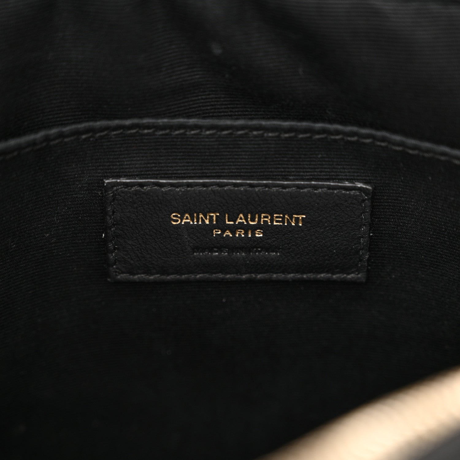 Saint Laurent Nylon Matelasse Monogram Lou Camera Bag Black 6 of 14