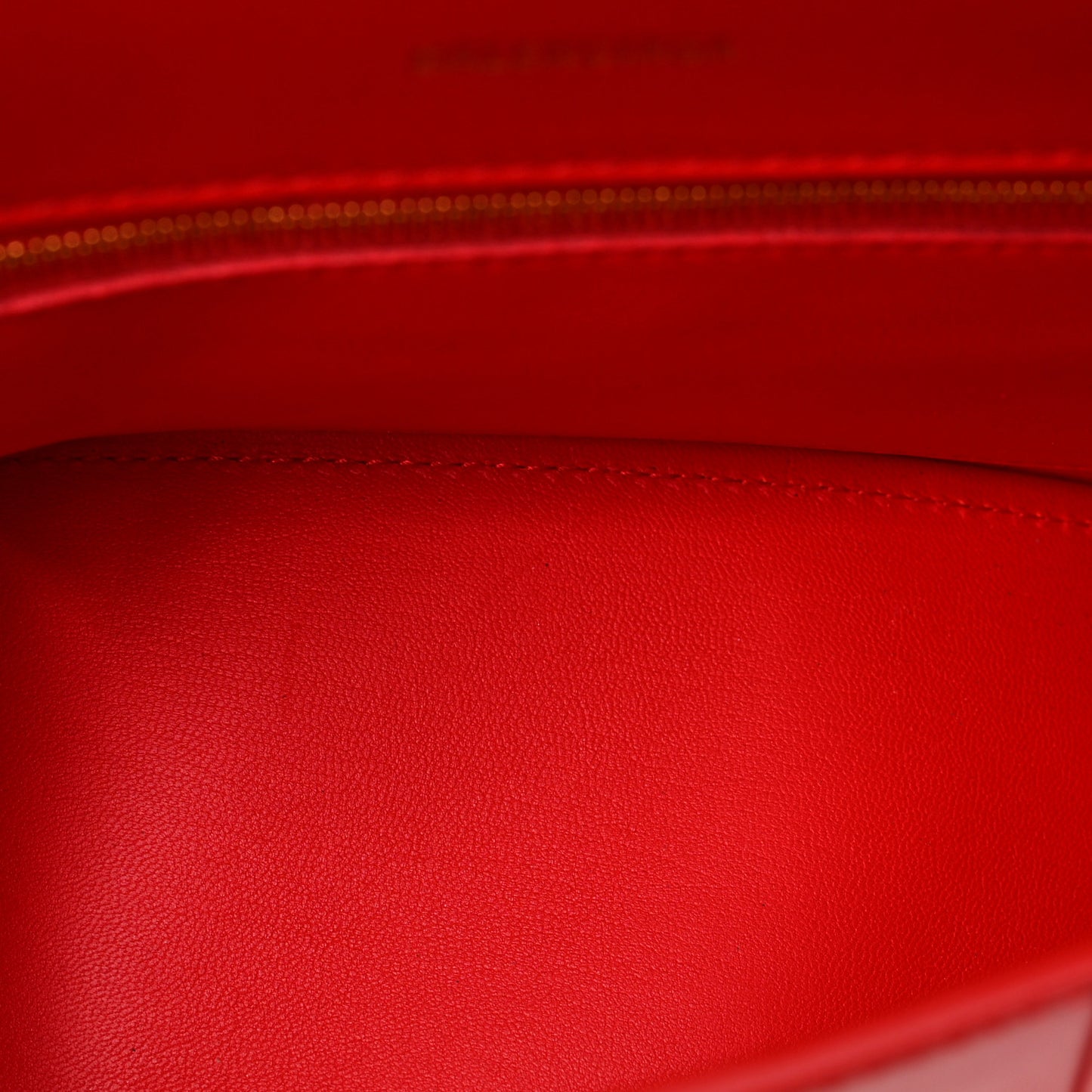 Shiny Box Calfskin Small Hourglass Top Handle Bag Bright Red