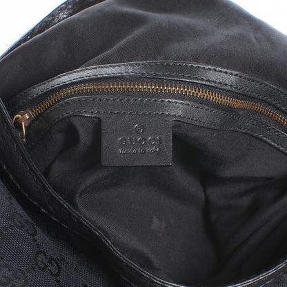 Gucci Monogram Large Jockey Hobo Black 7 of 8