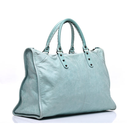 Balenciaga Agneau Classic Hardware Weekender Maldives 3 of 9