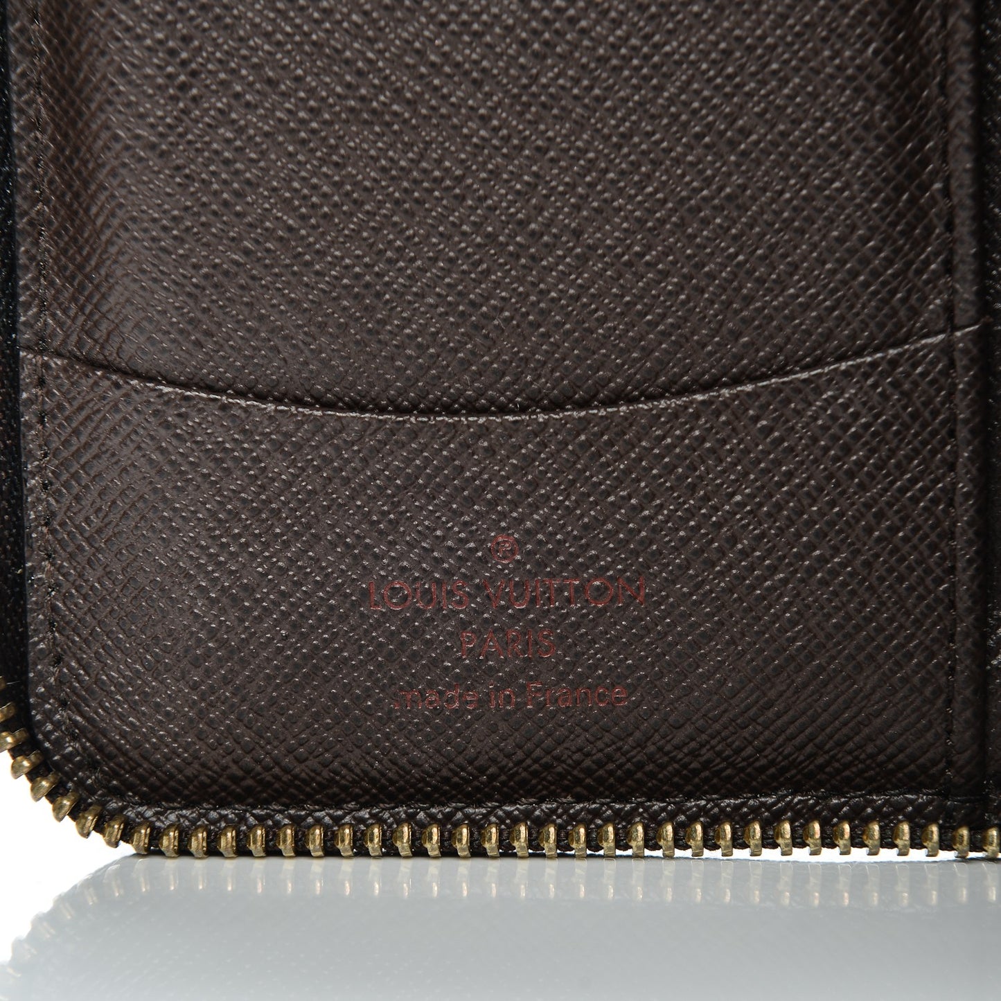 Damier Ebene Zippy Compact Wallet