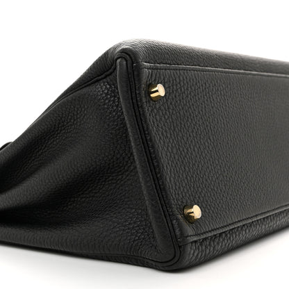 Hermes Togo Kelly Retourne 35 Black 10 of 18