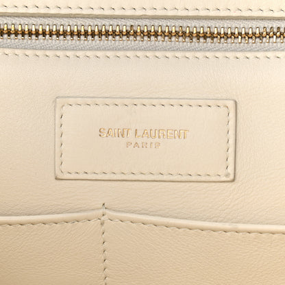 Saint Laurent Sheepskin Large Classic Y Cabas White 6 of 15
