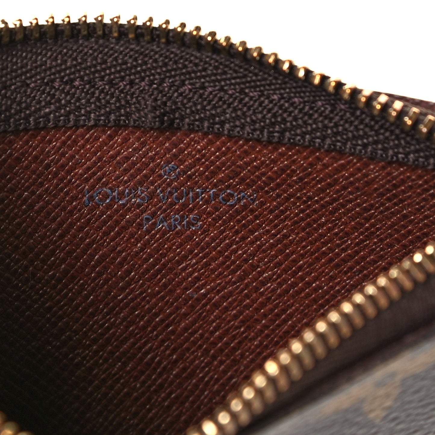 Monogram Key Pouch