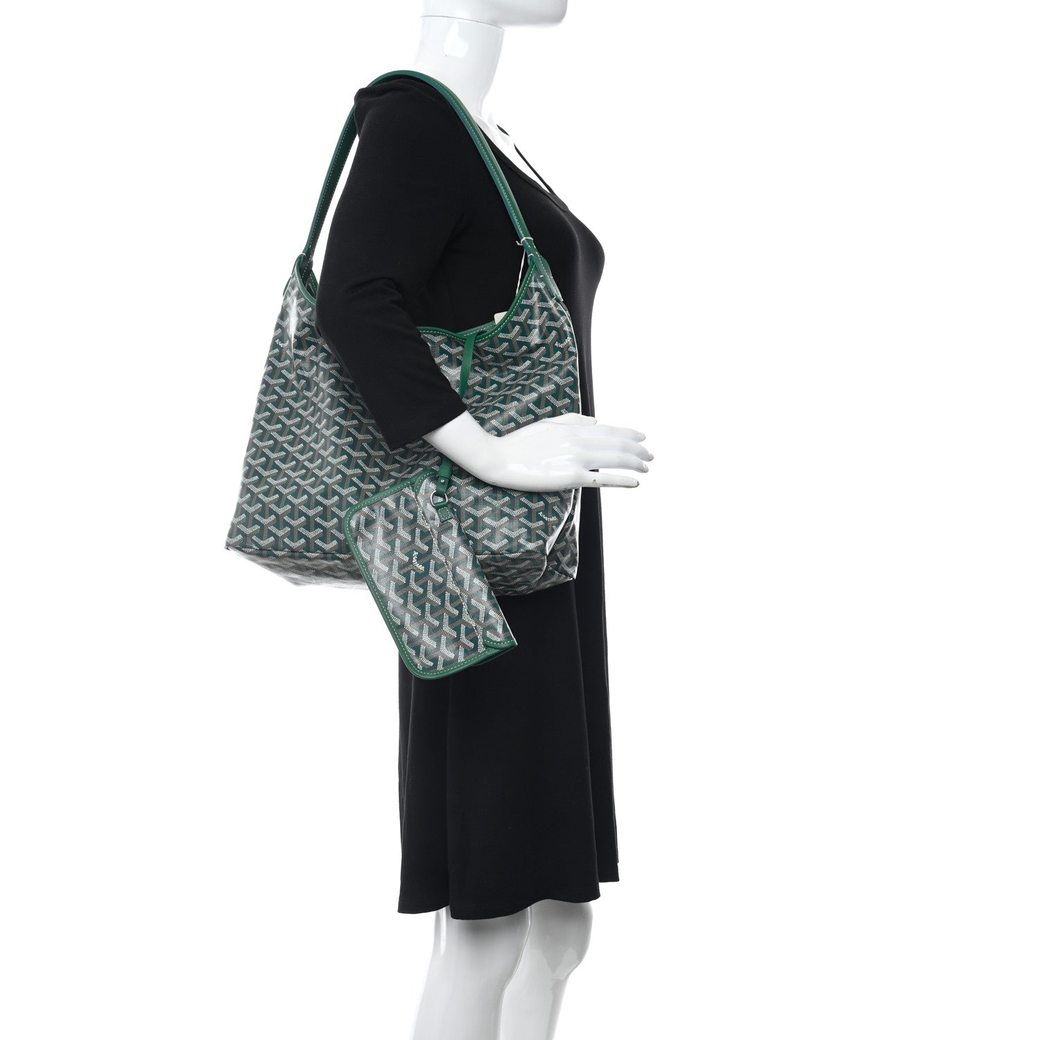 Goyard Goyardine Boheme Hobo Green 2 of 11
