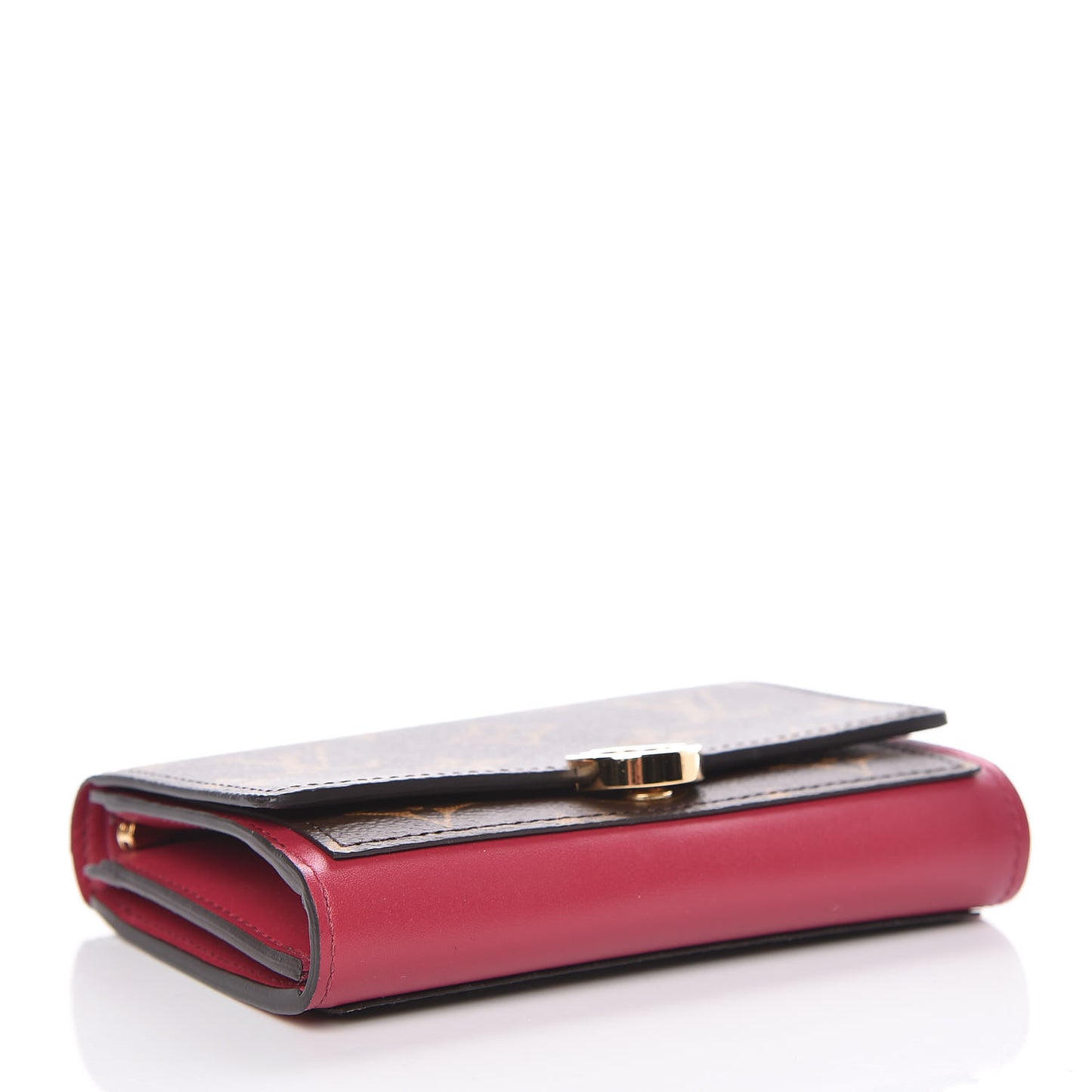 Monogram Flore Compact Wallet Fuchsia