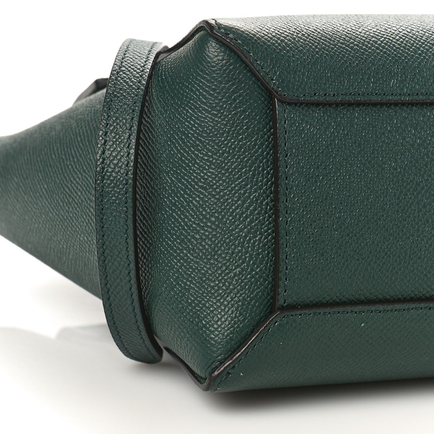 Grained Calfskin Pico Belt Bag Amazone